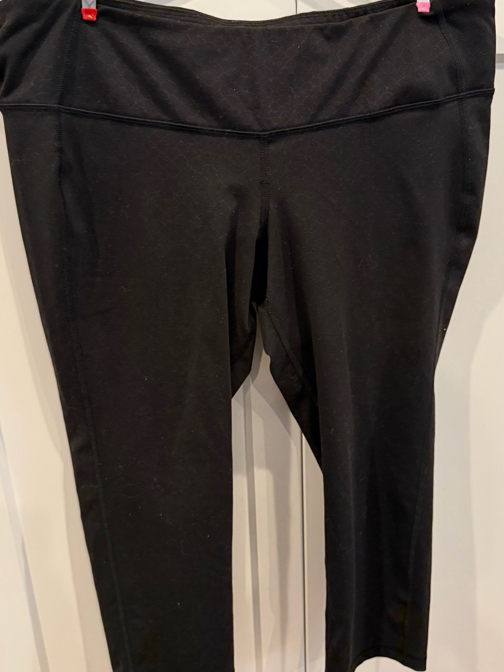 Black High-Waist Workout Leggings